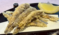 鹿スペアリブの炙り焼き