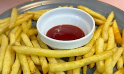 鹿スペアリブの炙り焼き